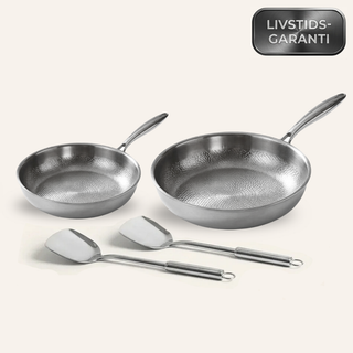 Holmgaard Titanium Hamret Pande Pro Duo-sæt