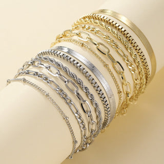 Ensemble de bracelets Ellis en or