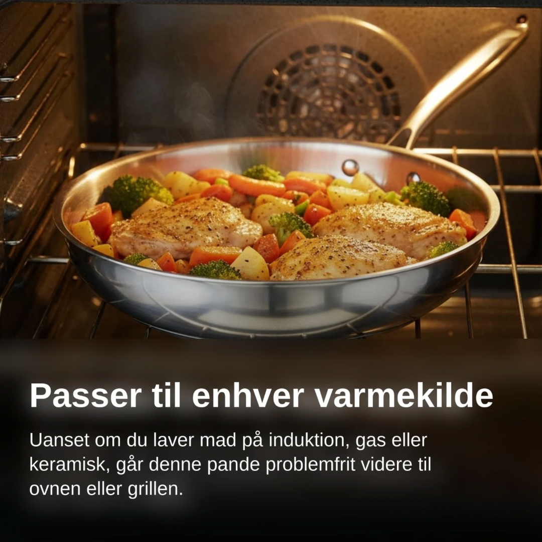 Holmgaard Titanium Wok &amp; Dyb Pande-sæt