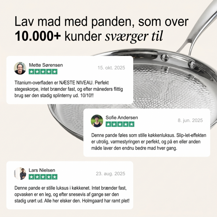 Holmgaard Titanium Køkkengrejsæt Pro