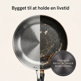 Holmgaard Titanium Wok &amp; Dyb Pande-sæt